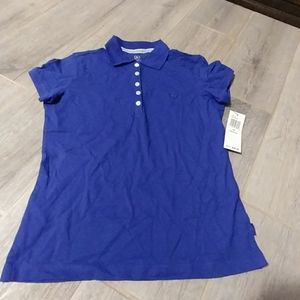 Brand New 💙 Polo style Blue shirt! 💙